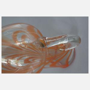 Fünf Teile Lauschaer Fadenglas