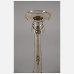 Paar Silberleuchter Empire Augsburg