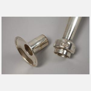 Paar Silberleuchter Empire Augsburg