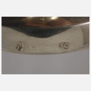 Paar Silberleuchter Empire Augsburg