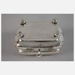 Silber Zuckerdose Biedermeier