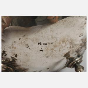 Silberkanne in Barockform