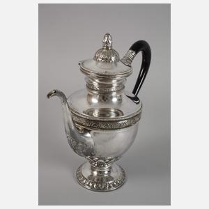 Silberkanne im Empirestil
