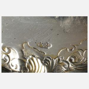 Augsburger Silberteller Johann Jacob Biller II