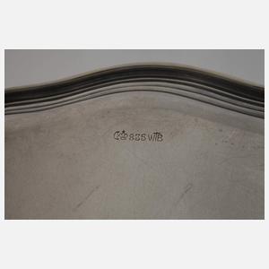 Studentische Silberplatte