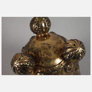 Vermeil-Kugelfußbecher