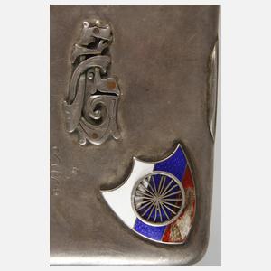 Silber Zigarettenetui Russland