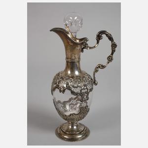 Likörset im Lederetui