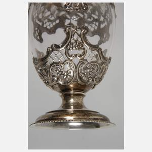 Likörset im Lederetui