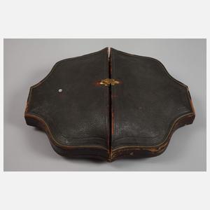 Likörset im Lederetui