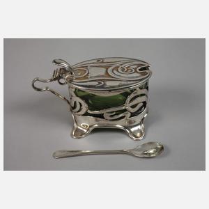 Silber drei Gewürzgefäße