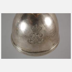 Silber Tischglocke aus Adelsbesitz