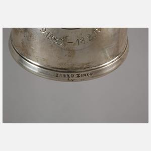 Silber Tischglocke aus Adelsbesitz