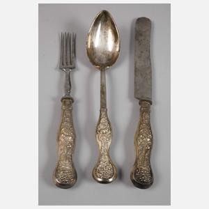 Silber Vorlegebesteck Wien