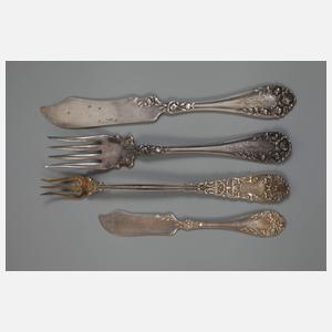 Silber Fischbesteck USA