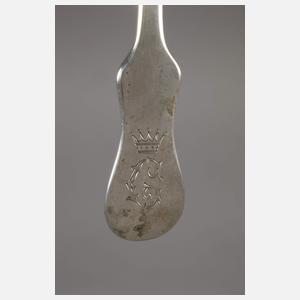 Silberbesteck aus Adelsbesitz