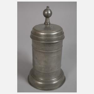 Drei Zinnwalzenkrüge