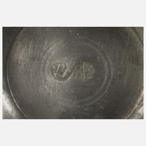 Drei Zinnwalzenkrüge