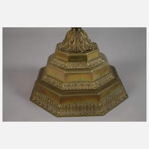 Judaica großer Menoraleuchter