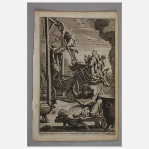 Künstlerfamilie Bouttats, Stiche Martyrien