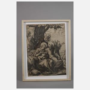 Giovanni Battista Fontana, Die Heilige Familie