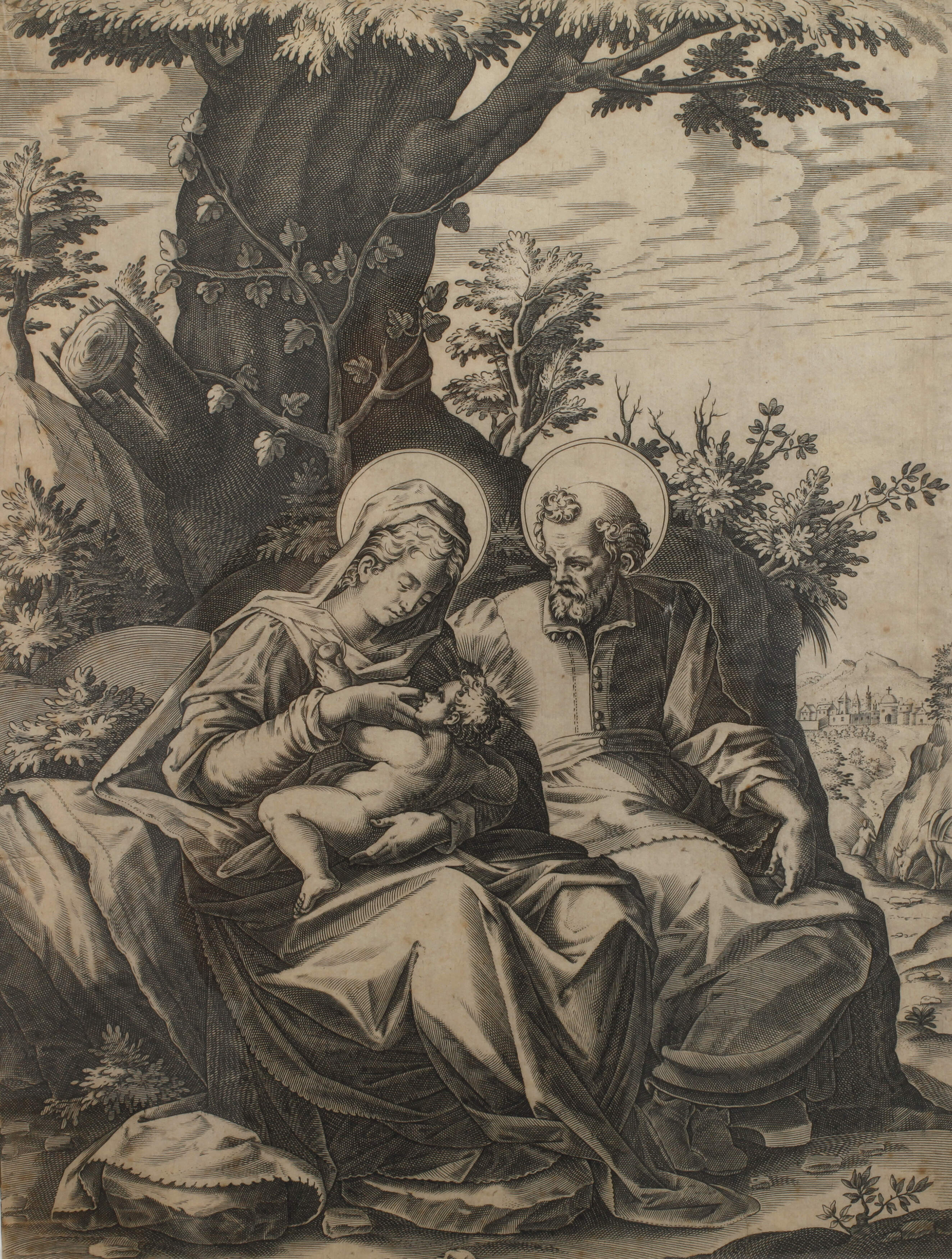 Giovanni Battista Fontana, Die Heilige Familie