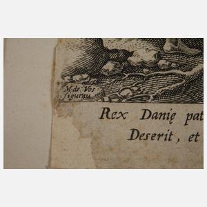 Johannes Sadeler I., Heiliger Sebaldus vor Nürnberg