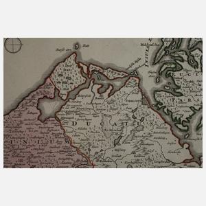 Johann Baptist Homann, Karte Mecklenburg