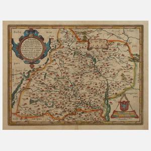 Abraham Ortelius, Kupferstichkarte Mähren
