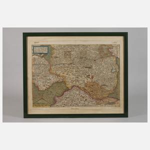 Wolfgang Lazius, Kupferstichkarte Österreich