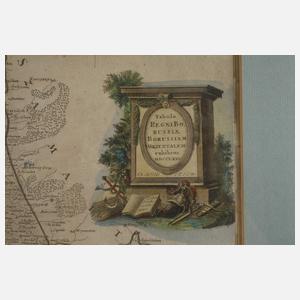 Homanns Erben, Kupferstichkarte Ostpreußen