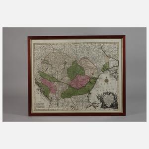 Tobias Konrad Lotter, Kupferstichkarte Ungarn