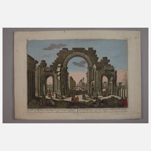 Konvolut Guckkastenblätter von Palmyra in Syrien