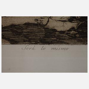 Francisco de Goya, "Será lo mismo"
