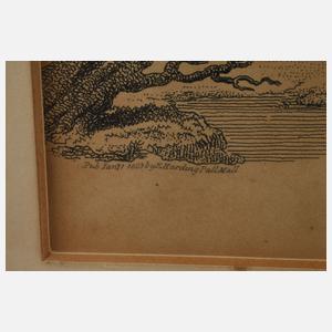 E. Harding, Schneeschuhfahrer