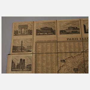 Großer Stadtplan von Paris