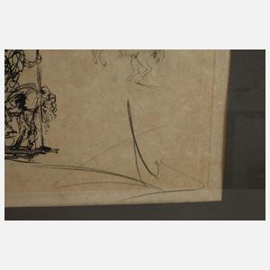 Salvador Dali, attr., "Rom et Cadaques"