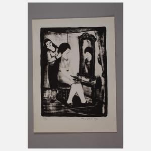 Albert Ebert, "Vor dem Spiegel"