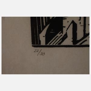 Lyonel Feininger, "Die Kathedrale"