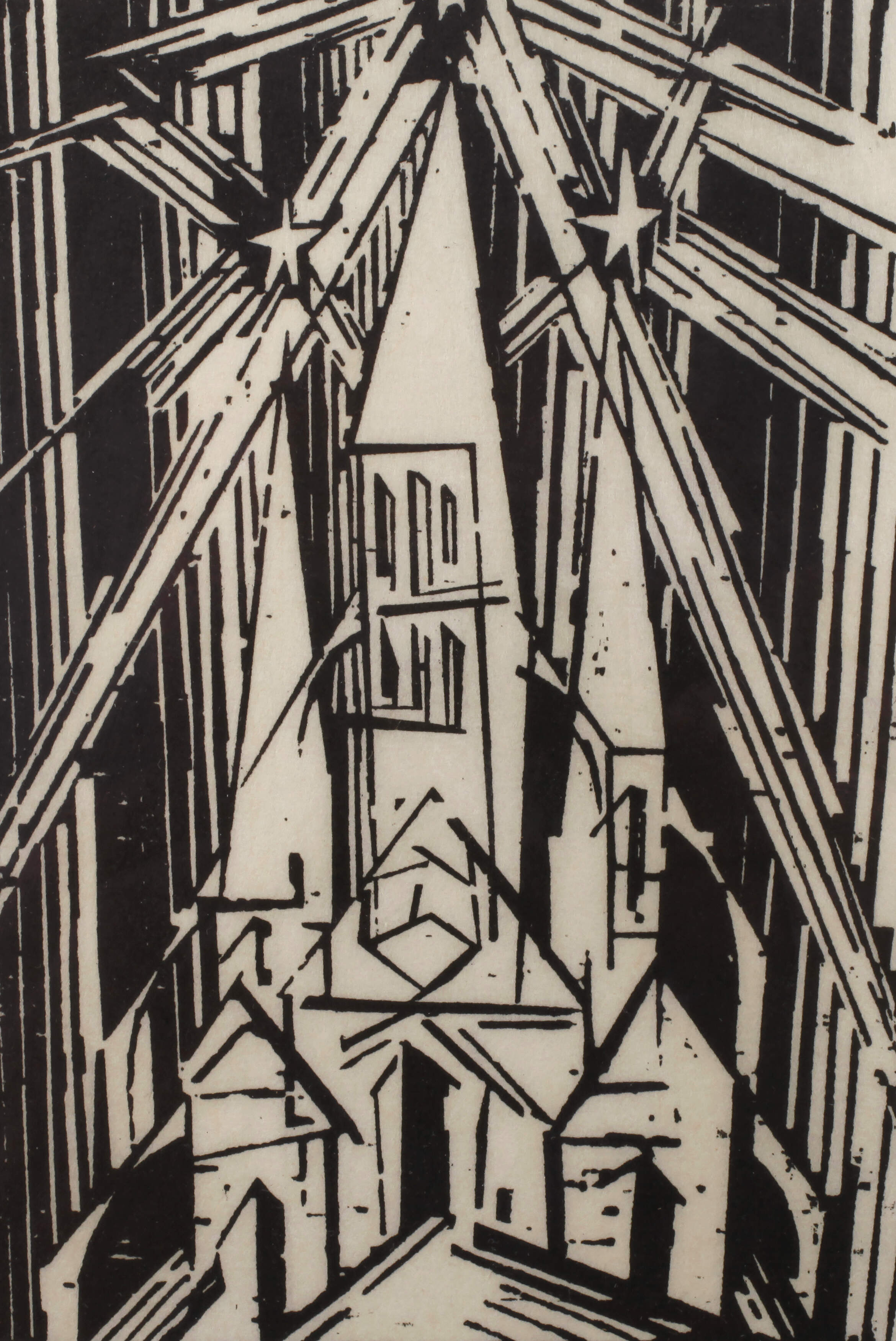 Lyonel Feininger, "Die Kathedrale"