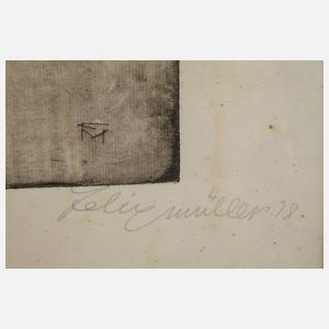 Prof. Conrad Felixmüller, "Kopf meiner Frau"