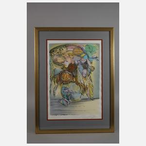 Prof. Ernst Fuchs, "Im Abseits"