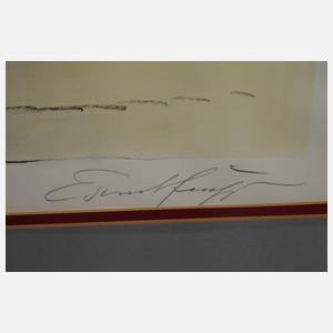 Prof. Ernst Fuchs, "Im Abseits"