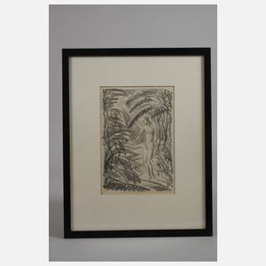 Alfred Hanf, Mädchenakt