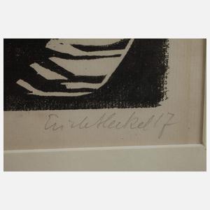 Prof. Erich Heckel, "Der Narr"