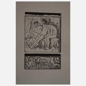 Prof. Ludwig von Hofmann, Graphikkonvolut