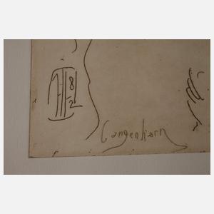 Horst Janssen, "Langenhorn"