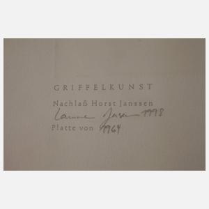 Horst Janssen, "Gedacht wie Zeichnung"