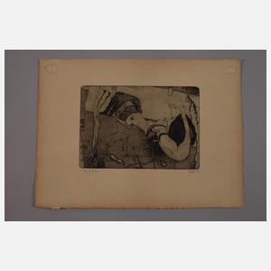 Horst Janssen, "Fädchen"