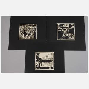 nach Wassily Kandinsky, Mappenwerk "Xylographies"